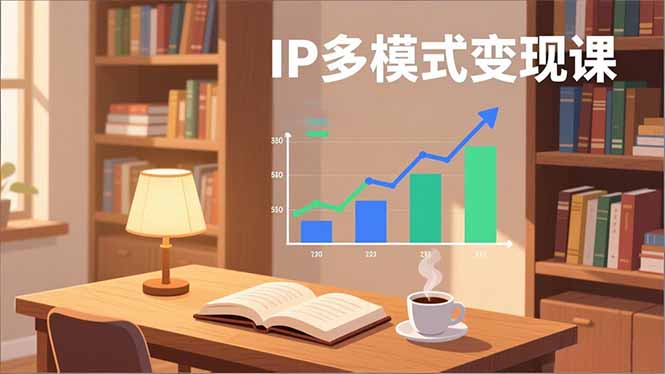 （17014期）IP多模式变现课，广告分成、种草激励、Live图带货，开拓多元收入，副业稳定月入过万-靠谱项目库