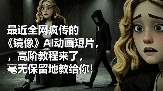 （16427期）最近全网疯传的《镜像》AI动画短片，高阶教程来了，毫无保留地教给你！-靠谱项目库