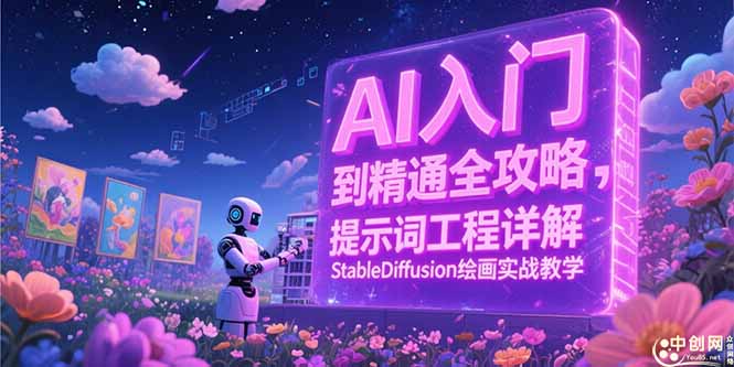 （15181期）AI入门到精通全攻略，提示词工程详解，StableDiffusion绘画实战教学-靠谱项目库