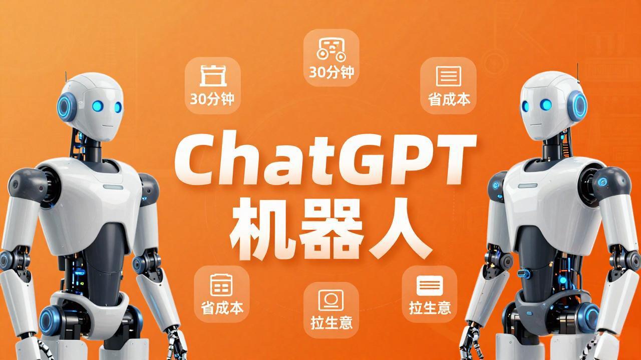 （17982期）智能机器人定制速成课：技术小白30分钟做出ChatGPT机器人，省时间砍成本还能拉生意-靠谱项目库