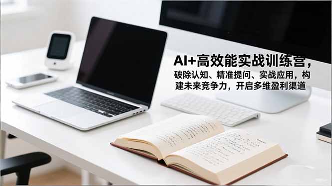 （16635期）AI+高效能实战训练营，破除认知、精准提问、实战应用，构建未来竞争力，开启多维盈利渠道-靠谱项目库