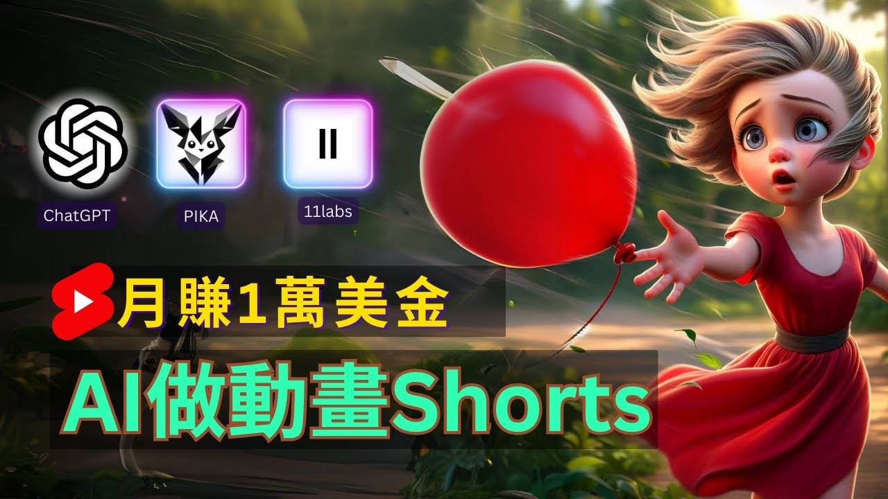 轻松制作皮克斯风格人生故事短视频，免费AI助你月入上万-靠谱项目库