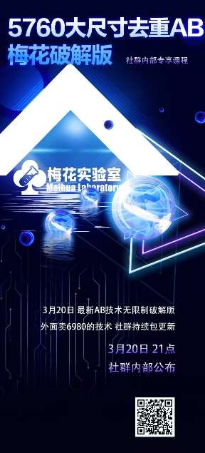 视频号连怼玩法-5760大尺寸去重AB技术-梅花实验室社群专享-靠谱项目库