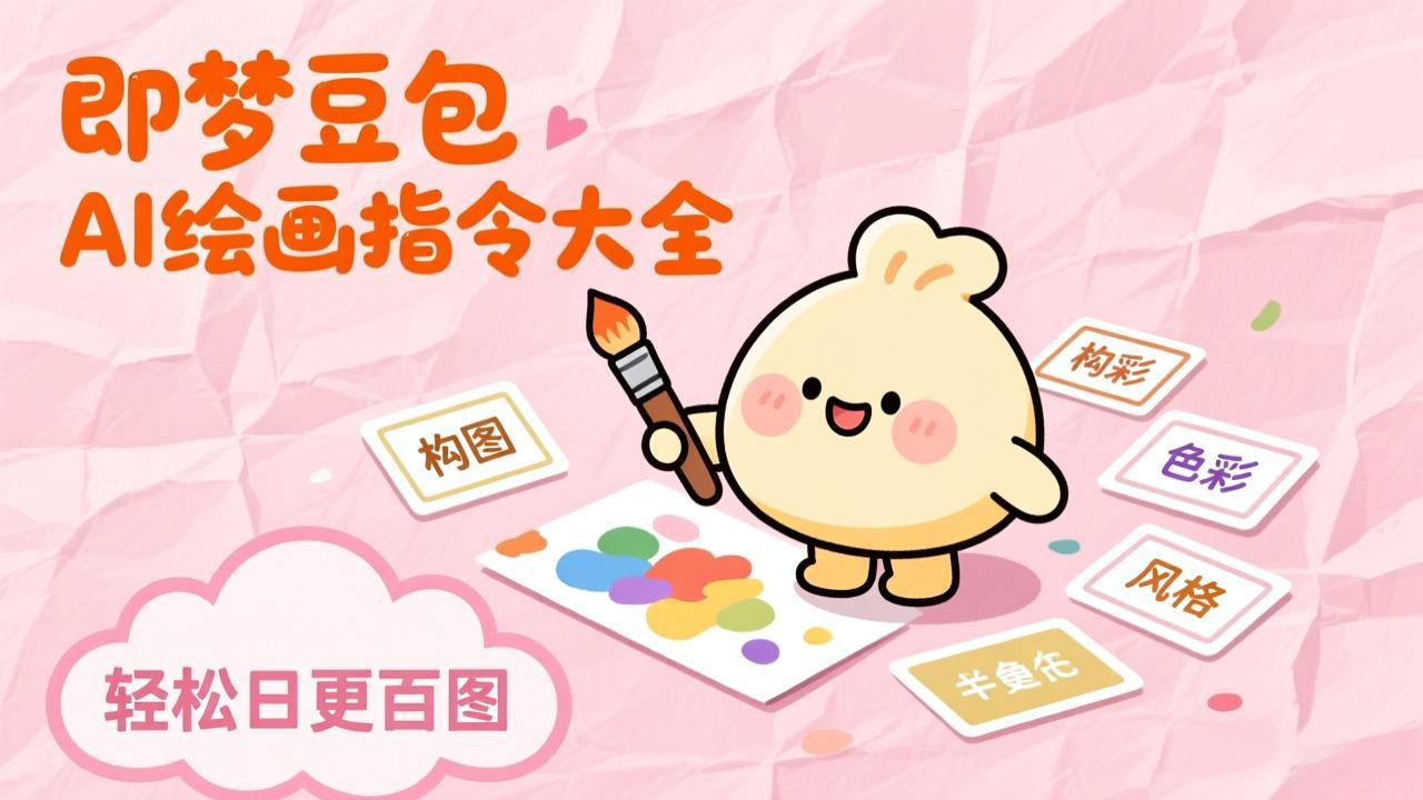 （17261期）即梦豆包AI绘画指令大全：海量关键词库一键复制，出图效率提升10倍，轻松日更百图-靠谱项目库