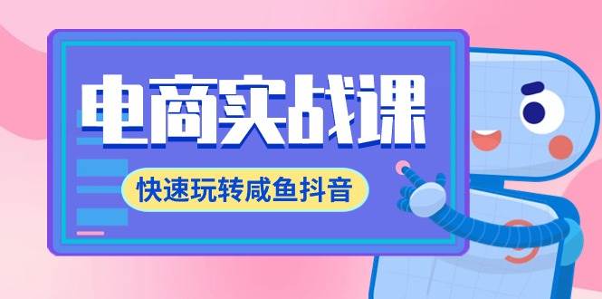 （9528期）电商实战课，快速玩转咸鱼抖音，全体系全流程精细化咸鱼电商运营-71节课-靠谱项目库