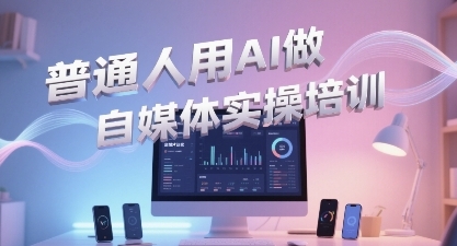 普通一个人用AI做自媒体，助你轻松开启AI自媒体创作之路-靠谱项目库