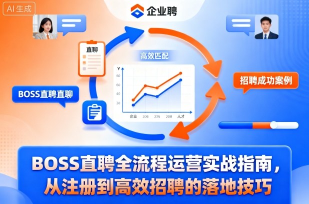 BOSS直聘全流程运营实战指南，从注册到高效招聘的落地技巧-靠谱项目库