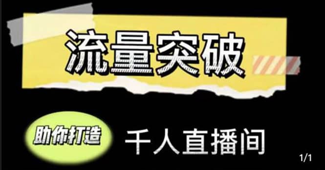 直播运营实战视频课，助你打造千人直播间（14节视频课）-靠谱项目库