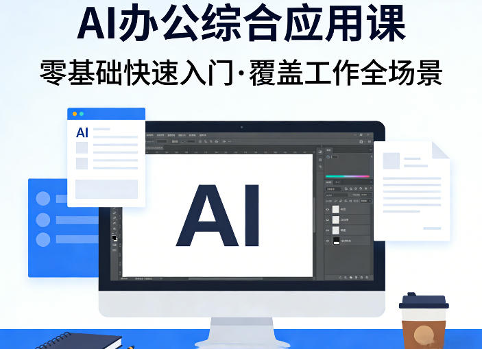 AI办公综合应用课，零基础快速入门，覆盖了工作中各种应用场景-靠谱项目库