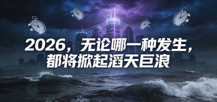 公众号付费文章：2026，无论哪一种发生，都将掀起滔天巨浪-靠谱项目库