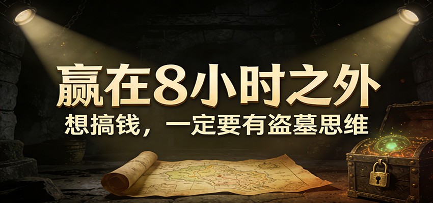 公众号付费文章《赢在8小时之外，想搞钱，一定要有盗墓思维》-靠谱项目库