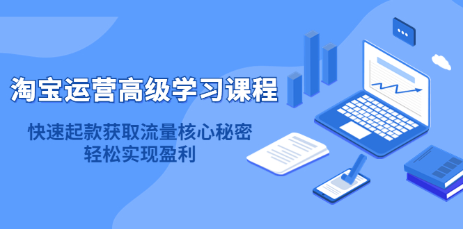 淘宝运营高级学习课程：快速获取流量核心秘密，轻松实现盈利！-靠谱项目库