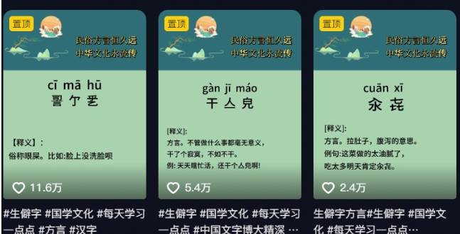 图片[3]-抖音小红书生僻字玩法，单条视频涨粉3000+，操作简单，手把手教你-靠谱项目库