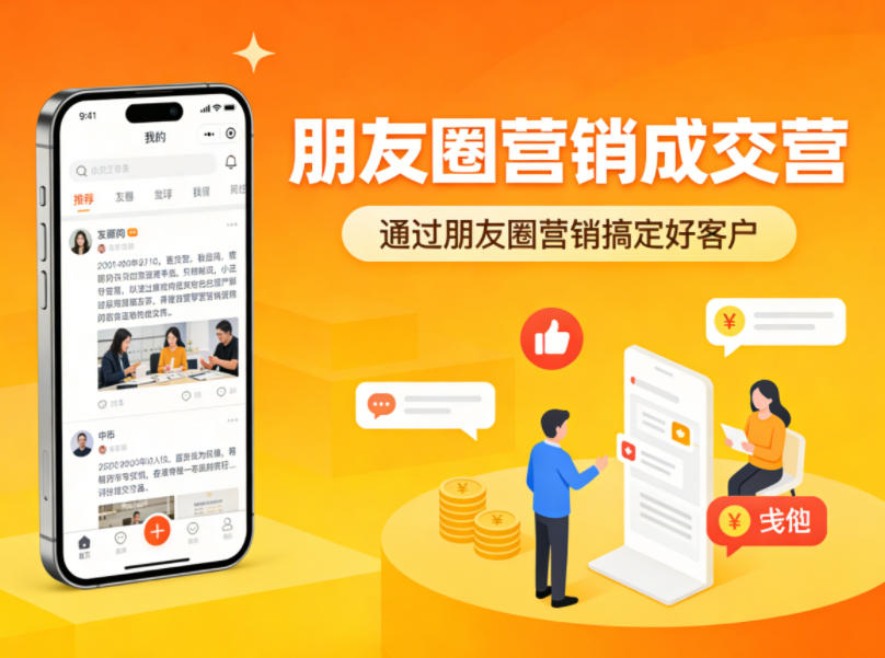 朋友圈营销成交营，通过朋友圈营销来搞定好客户-靠谱项目库