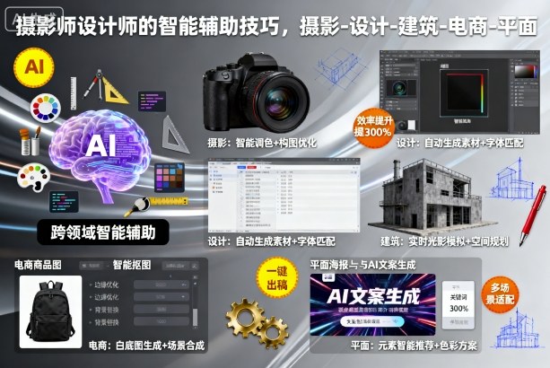 摄影师设计师的智能辅助技巧，摄影-设计-建筑-电商-平面-靠谱项目库