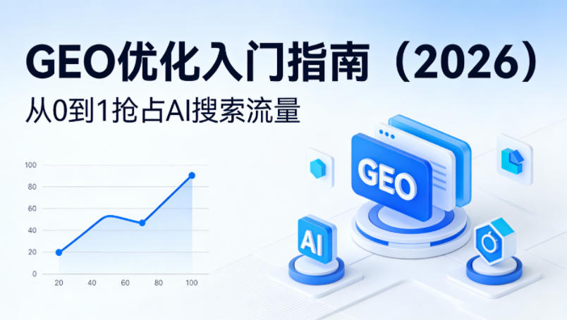【最新】GEO优化入门指南（2026），从0到1抢占AI搜索流量-靠谱项目库