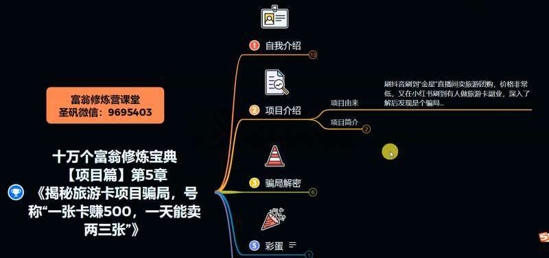 图片[2]-十万个富翁修炼宝典之5.揭秘旅游卡项目骗局，号称“一张卡赚500，一天能卖两三张”-靠谱项目库