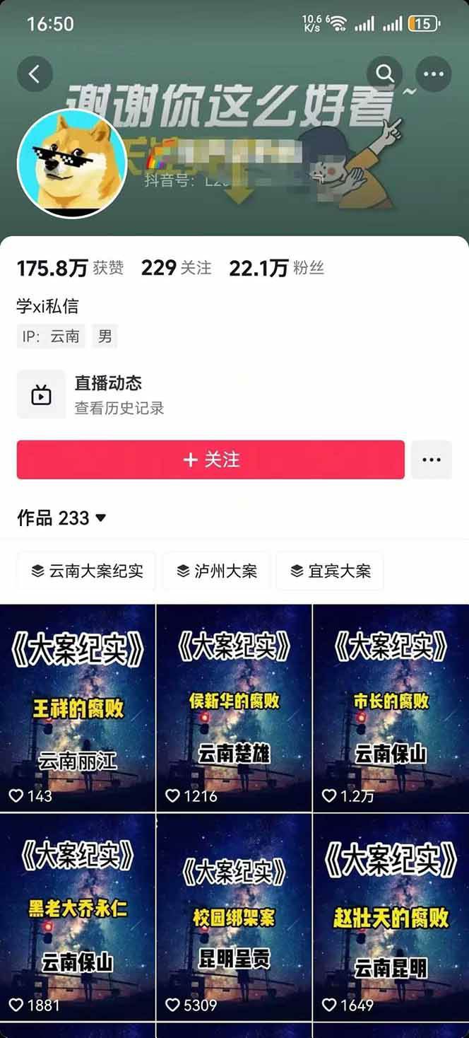 图片[3]-大案纪实解说短视频制作，文案生成、剪辑教学、伙伴计划，单条收益可达7-10元-靠谱项目库