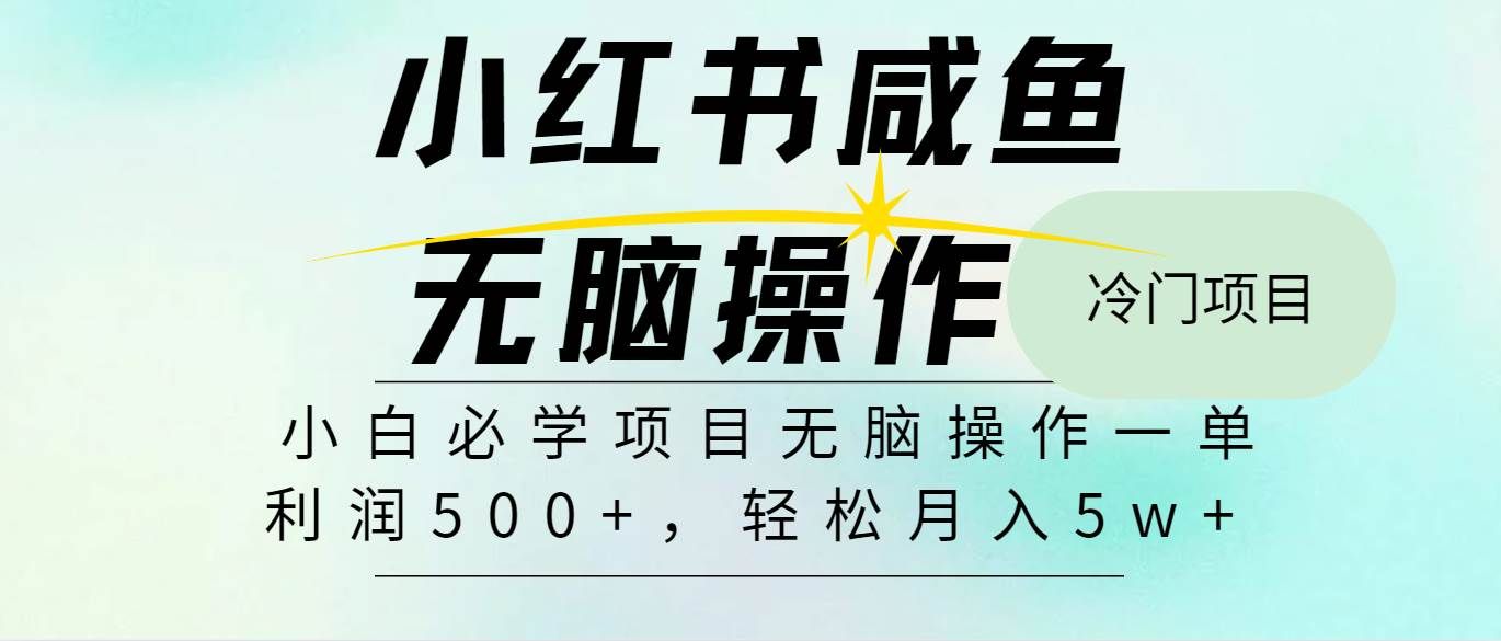 （11888期）2024最热门赚钱暴利手机操作项目，简单无脑操作，每单利润最少500-靠谱项目库