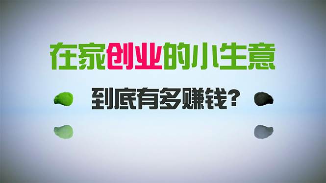 在家创业，日引300+创业粉，一年收入30万，闷声发财的小生意，比打工强-靠谱项目库