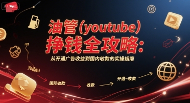 油管(youtube)挣钱全攻略：从开通广告收益到国内收款的实操指南-靠谱项目库