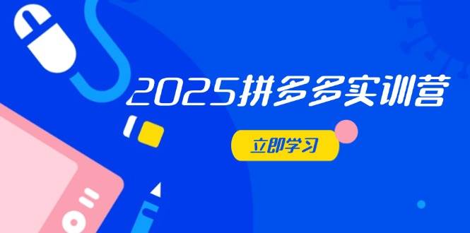 （14531期）2025拼多多实训营：深度剖析运营关键，助力电商人快速提升-靠谱项目库