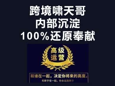 漫威跨境特训营-跨境电商教程-靠谱项目库