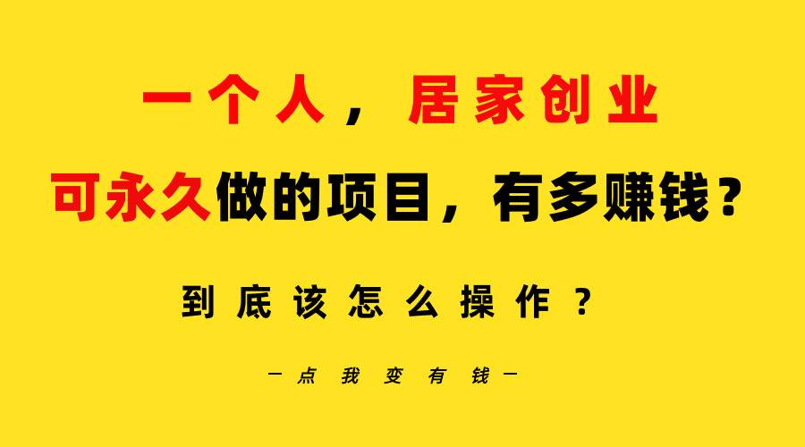 （9141期）一个人，居家创业：B站每天10分钟，单账号日引创业粉100+，月稳定变现5W…-靠谱项目库