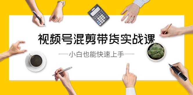 （8686期）视频号-混剪带货实战课，小白也能快速上手（10节课）-靠谱项目库