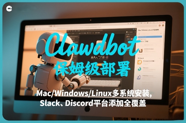 Clawdbot保姆级部署，从入门介绍、Mac/Windows/Linux多系统安装，到Slack、Discord平台添加全覆盖-靠谱项目库