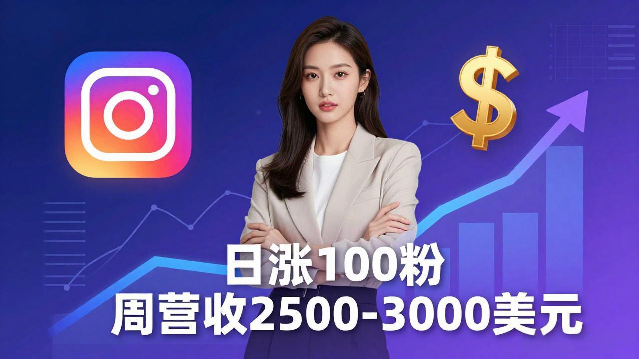 （18299期）想做数字产品？Sheri亲授：日涨100粉、每周2500至3000美元的营收，Instagram躺着赚-靠谱项目库