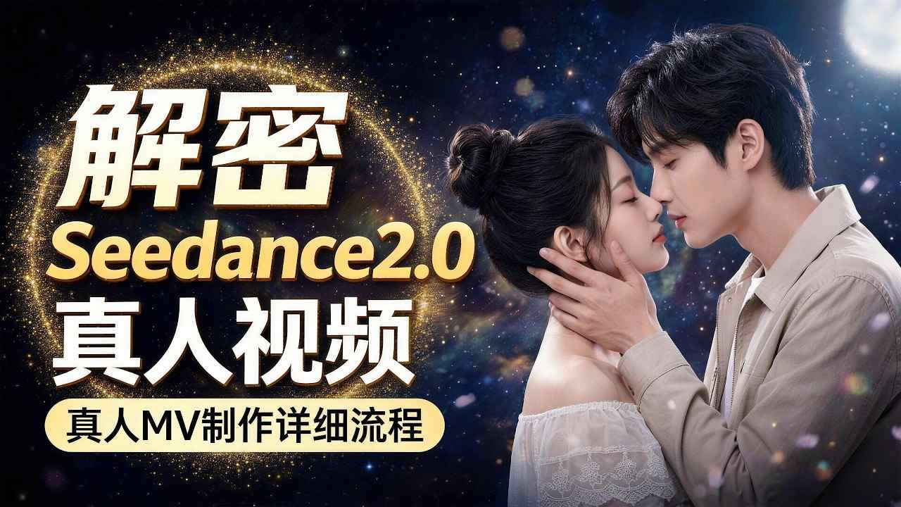 Seedance 2.0解密教程：零基础制作真人MV全流程-靠谱项目库